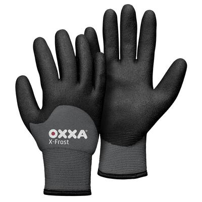 Handschoenen OXXA® winter X-Pro frost zwart/grijs maat L (15186009)