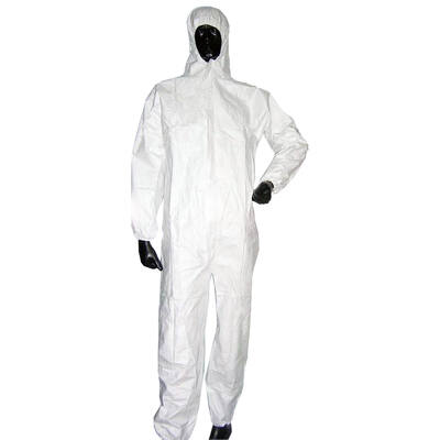 Coverall non-woven wit maat XXL