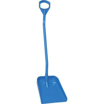 Vikan schep ergonomische steel 1.310 mm groot blad blauw 380x340 mm (56013)