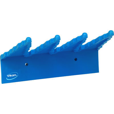 Vikan wandhouder glad blauw 240x170x 60 mm (6153)