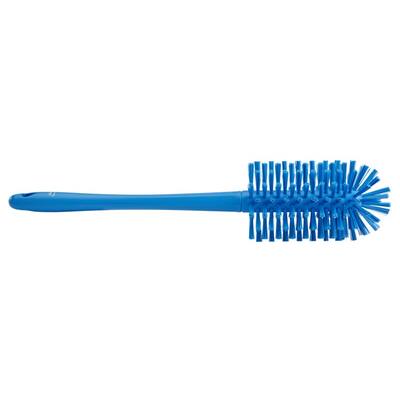 Vikan pijpborstel met vaste steel extra harde vezels blauw 430 mm ø 90 mm (5381903)