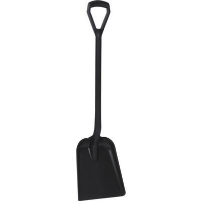 Vikan schep rechte steel 1.040 mm standaard blad zwart 327x371 mm (56259)