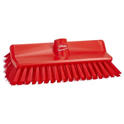 Vikan hoekschrobber medium vezels rood 265x150x100 mm (70474)