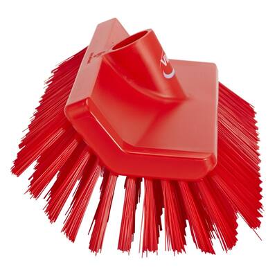 Vikan hoekschrobber medium vezels rood 265x150x100 mm (70474)