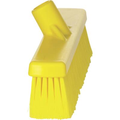 Vikan vloerveger zachte splitvezels geel 410x65x130 mm (31786)
