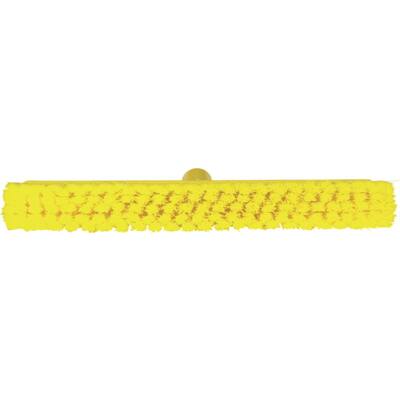 Vikan vloerveger zachte splitvezels geel 410x65x130 mm (31786)