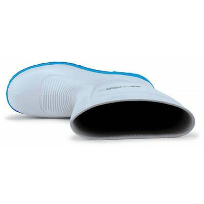 Werklaarzen Guardian PVC S4 wit/blauw maat 47