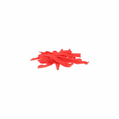 Haarnet wokkels PP non-woven enkel elastiek rood 52 cm