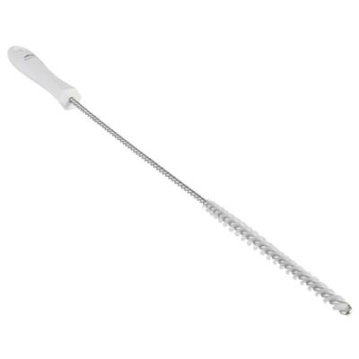 Vikan pijpborstel met handvat harde vezels wit 480x22x22 mm (53755)