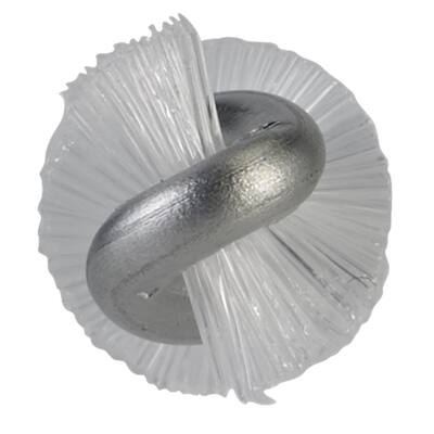 Vikan pijpborstel met handvat harde vezels wit 480x22x22 mm (53755)
