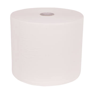 Towlers midirol 1-laags wit 200mm x 300m