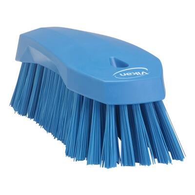 Vikan werkborstel harde vezels schuin blauw 200x70x60 mm (38903)