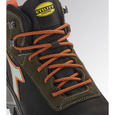 Werkschoenen Diadora Sport Diatex S3 rage hoog model black/green maat 45