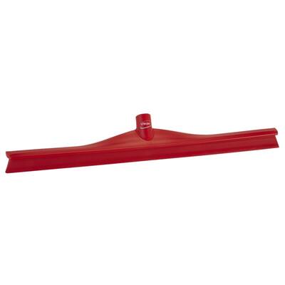 Vikan vloertrekker vaste nek rood 600x80x95 mm (71604)