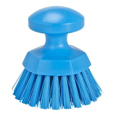 Vikan werkborstel harde vezels blauw ø 110 mm (38853)