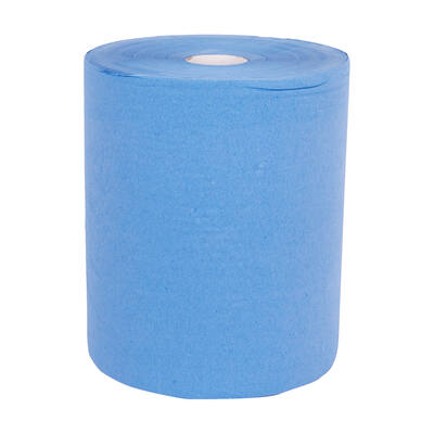 Maxirol 3-laags blauw 37cm x 340m