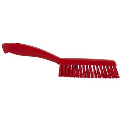 Vikan handborstel extra harde vezels rood 300x70x20 mm (41954)
