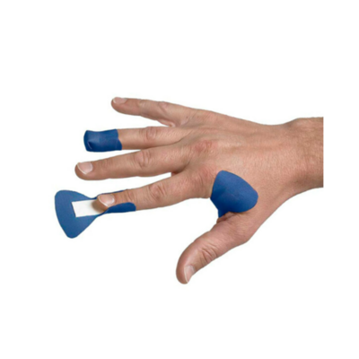 Detectaplast blauwe elastisch textiel HACCP vingertoppleisters (5321002350)