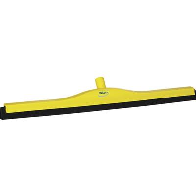 Vikan vloertrekker met vervangcassette vaste nek geel 700x80x110 mm (77556)
