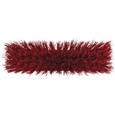 Vikan bezem extra harde vezels rood 330x100x170 mm (29154)