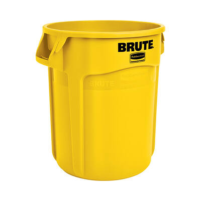 Container Brute rond geel 75,7 liter