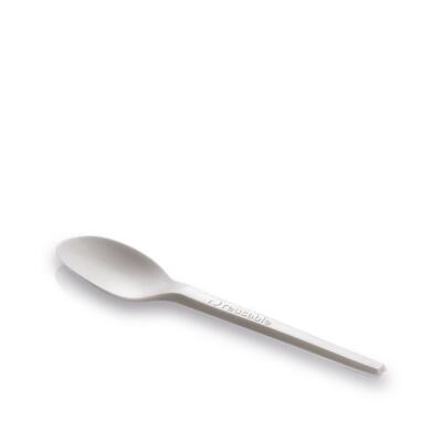 Re-usable CPLA lepel wit 16,8cm