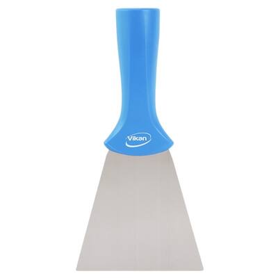 Vikan handschraper met schroefdraad blauw 205x100x32 mm (40113)