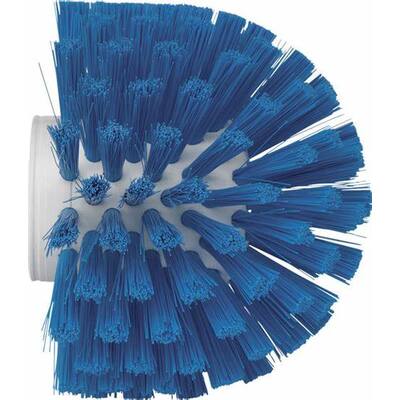 Vikan wormhuisborstelkop medium vezels blauw ø 135 130 mm (70353)