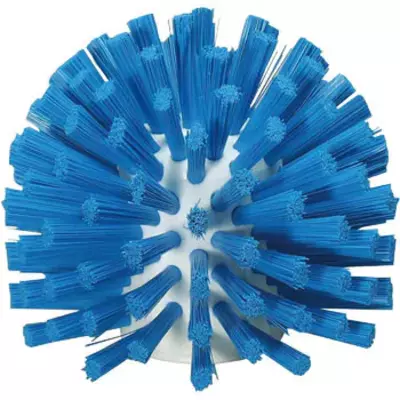 Vikan wormhuisborstelkop medium vezels blauw ø 135 130 mm (70353)