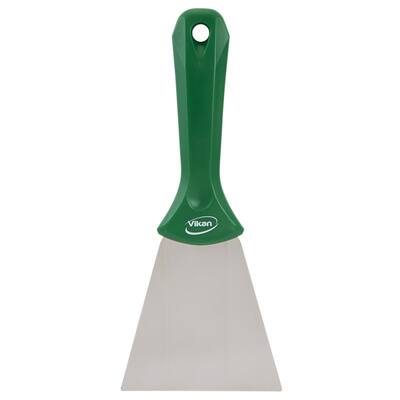 Vikan handschraper RVS blad groen 235x100x22 mm (40092)