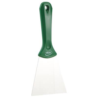 Vikan handschraper RVS blad groen 235x100x22 mm (40092)