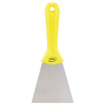 Vikan handschraper RVS blad geel 235x100x22 mm (40096)
