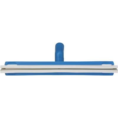 Vikan vloertrekker flexibele nek blauw met witte cassette 400x110x75 mm (77623)