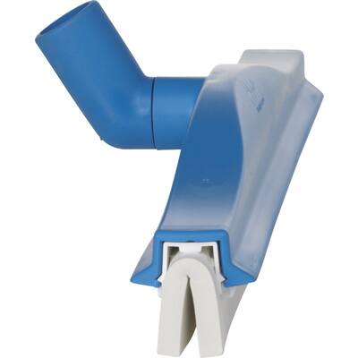 Vikan vloertrekker flexibele nek blauw met witte cassette 400x110x75 mm (77623)