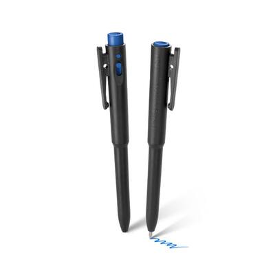 Detectapennen behuizing zwart inkt blauw XDETECT met clip