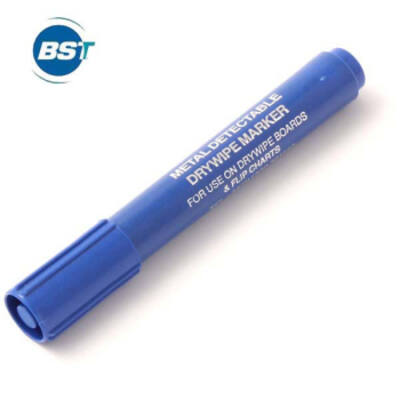 Dry Wipe markers detecteerbaar behuizing blauw inkt zwart