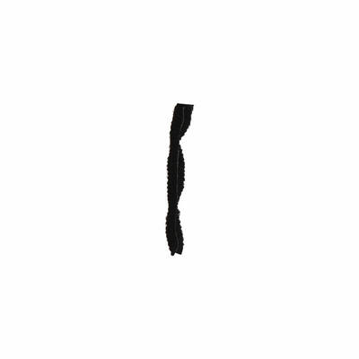 Haarnet PP non woven zwart large 53 cm (237014)