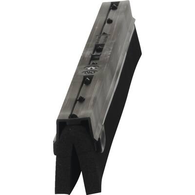 Vikan vervangcassette mousse met duimgreep en kliksysteem zwart 500x30x45 mm (77739)
