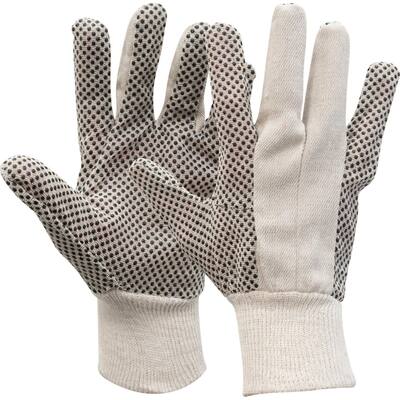 Handschoenen OXXA® Knitter 14-550 katoen met PVC nopjes (11455000)