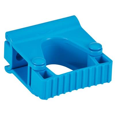 Vikan rubber band klem voor Hi-Flex ophangsysteem blauw 83x87x48 mm (10133)