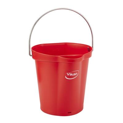 Vikan emmer rood 6 liter met maatverdeling (56884)