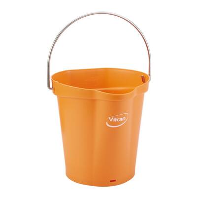 Vikan emmer oranje 6 liter met maatverdeling (56887)