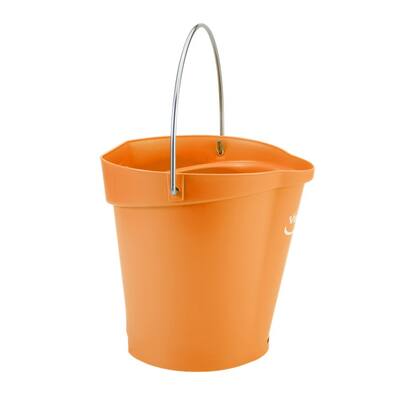 Vikan emmer oranje 6 liter met maatverdeling (56887)