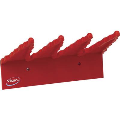 Vikan wandhouder glad rood 240x170x 60 mm (6154)