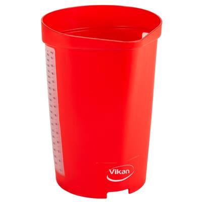 Vikan maatbeker 2 liter rood 140x225x215 mm (60004)