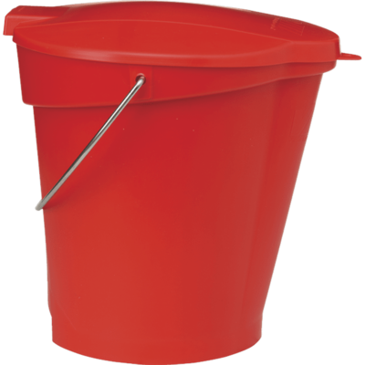 Vikan emmer rood 12 liter (56864)