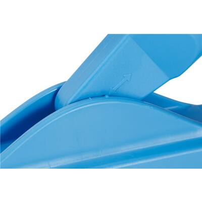 Vikan Extra harde voegenborstel met flexibele nek blauw 225x35x90 mm (70403)