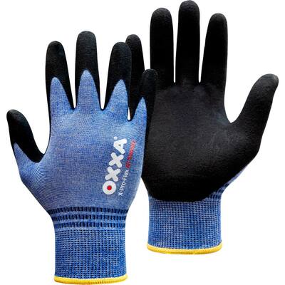Werkhandschoenen OXXA® X-Pro-Flex all-season 51-500 zwart/blauw maat 10/XL (15150010)
