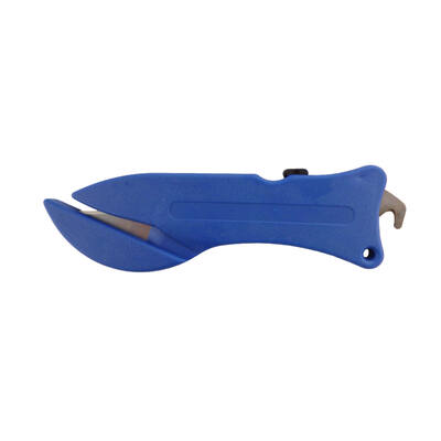 Veiligheidsmessen detecteerbaar blauw Fish F3000M met haakmes