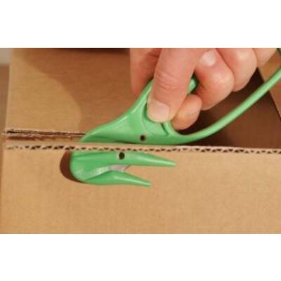 Penguin 900 veiligheidsmes blauw wegwerp met tape cutter